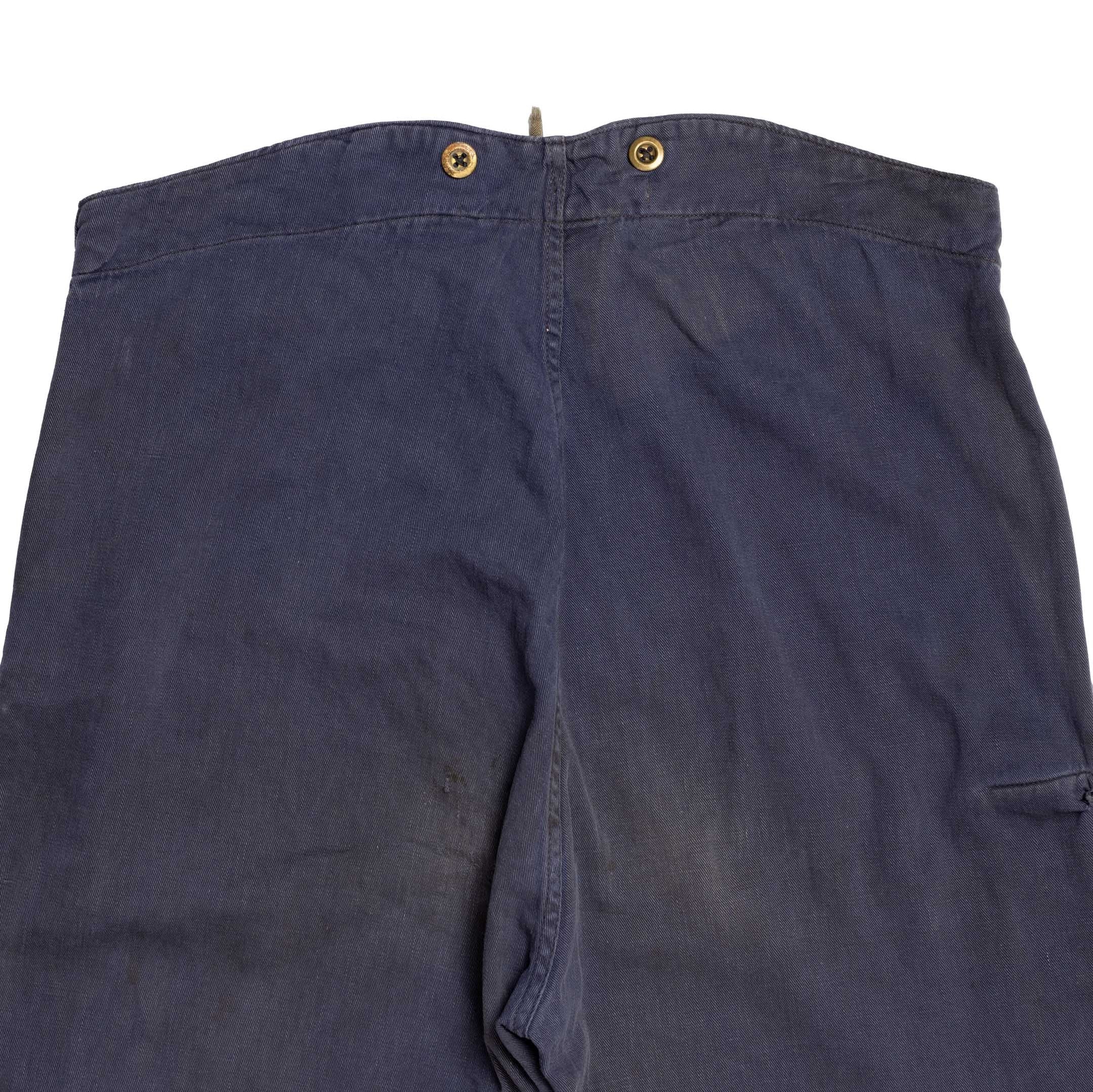 WORNE x Clutch Cafe Vintage 1940s British Work Trousers-Trousers-Clutch Cafe