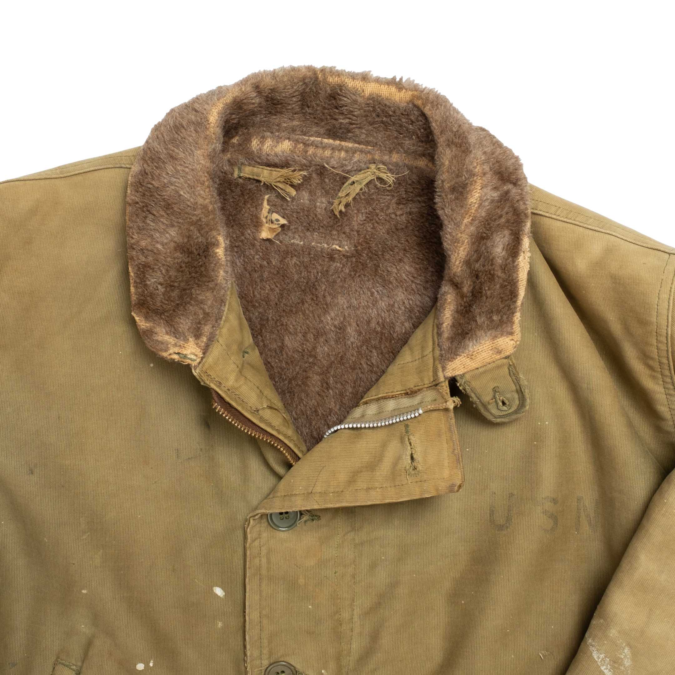 WORNE x Clutch Cafe Vintage Deck Jacket N1 1940's Sea Bees-Jacket-Clutch Cafe