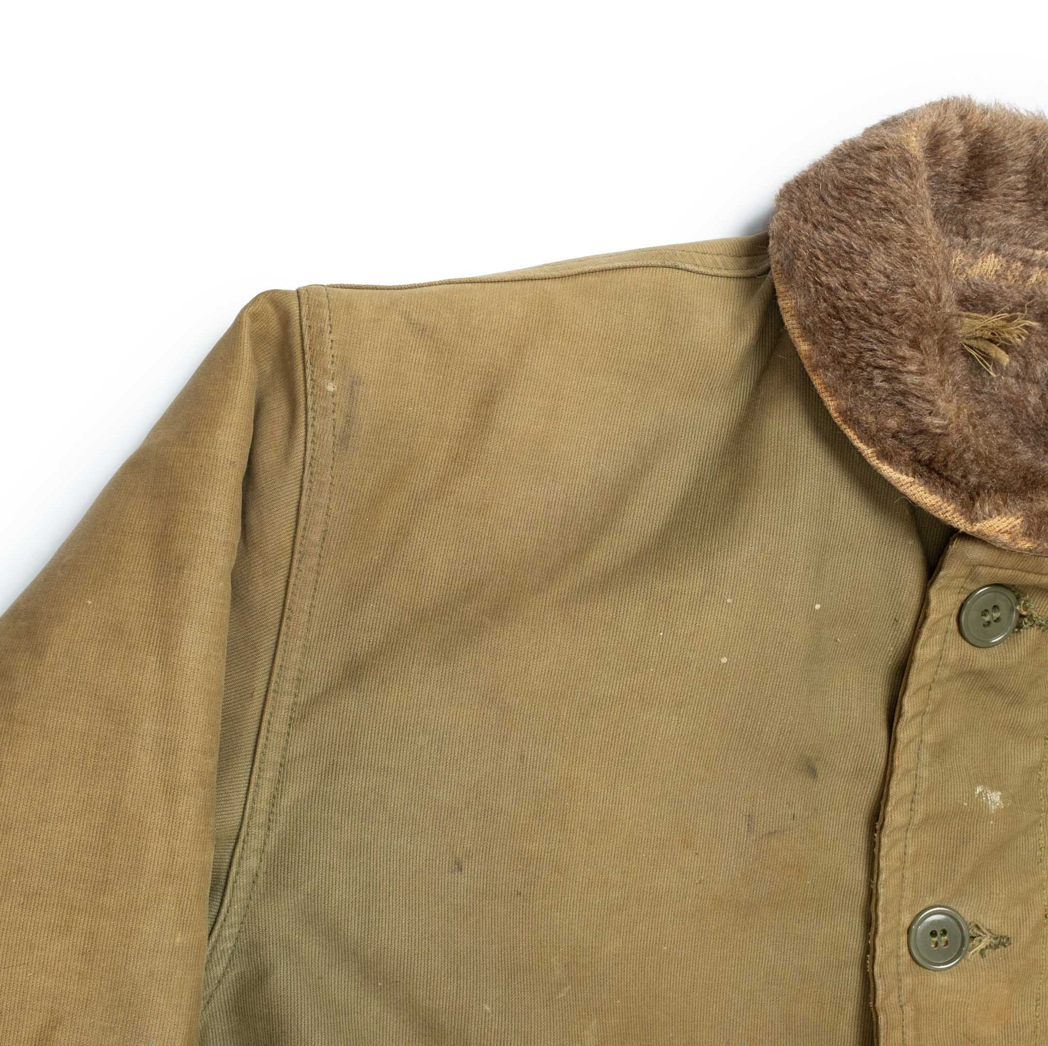 WORNE x Clutch Cafe Vintage Deck Jacket N1 1940's Sea Bees-Jacket-Clutch Cafe