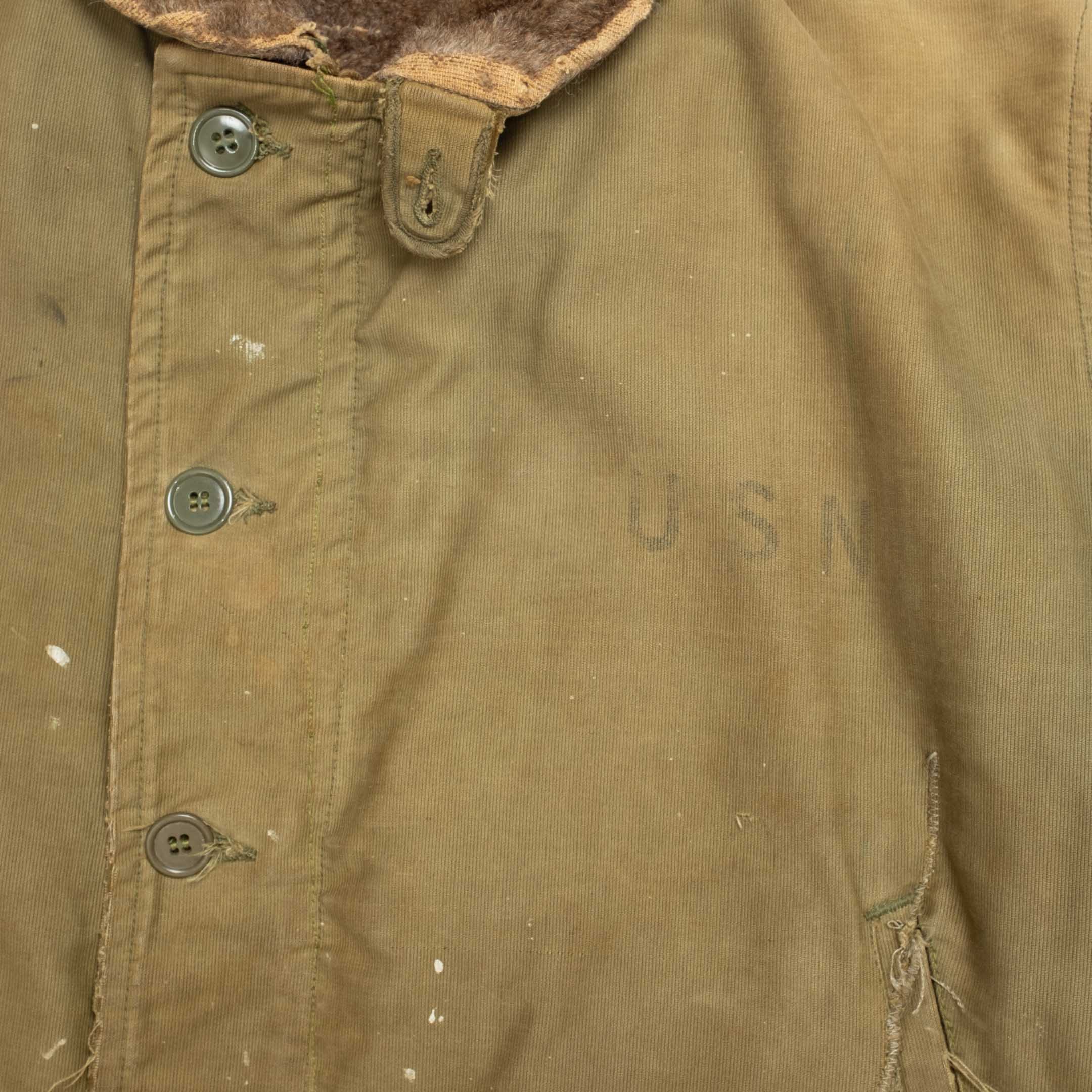 WORNE x Clutch Cafe Vintage Deck Jacket N1 1940's Sea Bees-Jacket-Clutch Cafe