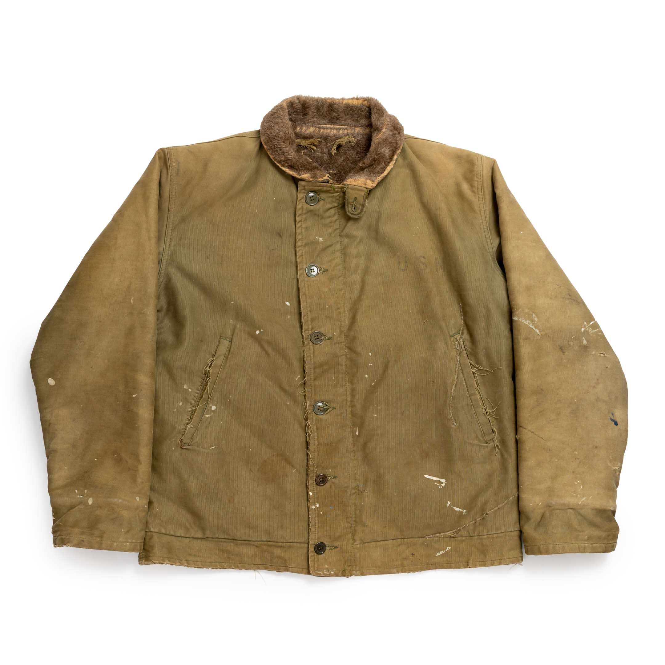 WORNE x Clutch Cafe Vintage Deck Jacket N1 1940's Sea Bees-Jacket-Clutch Cafe