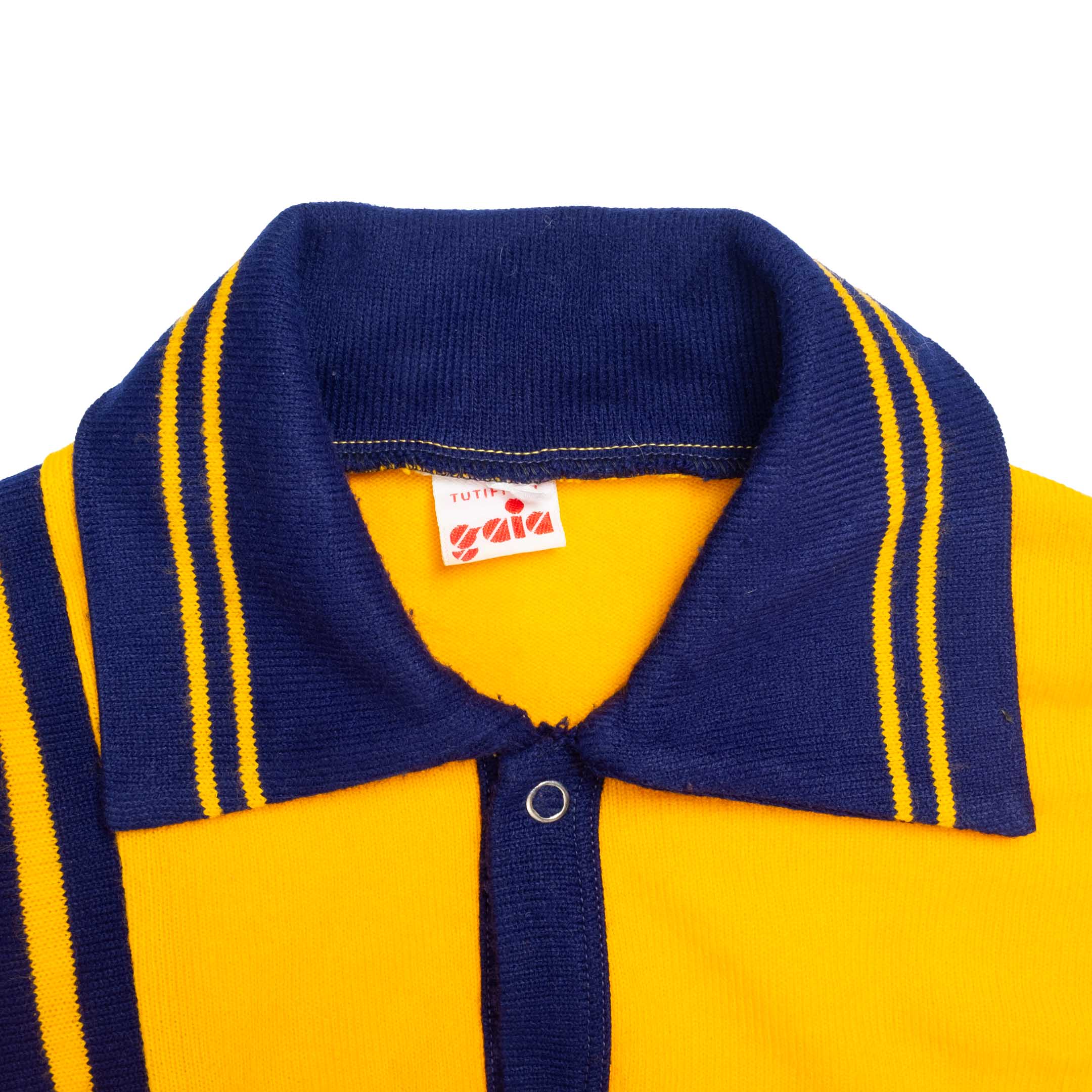 WORNE x Clutch Cafe Vintage Yellow Cycle Knit-Jacket-Clutch Cafe