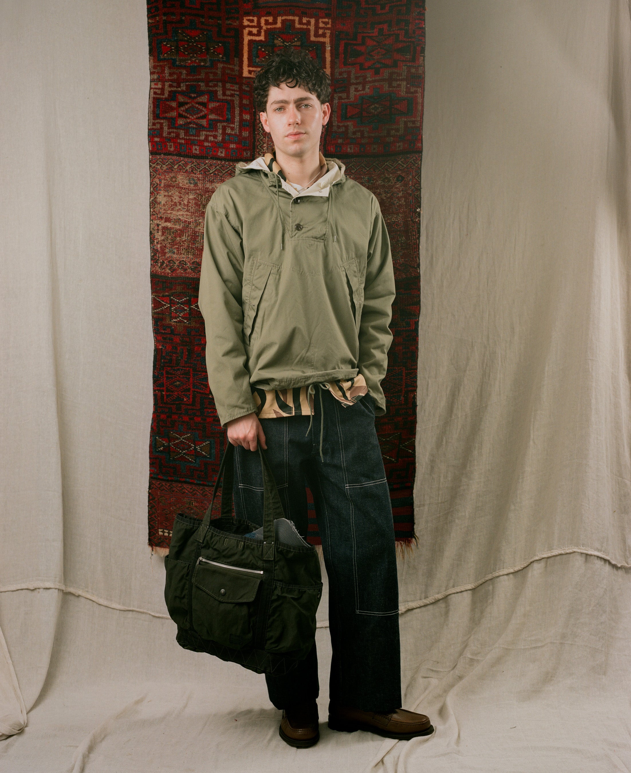 Warehouse & Co Lot. 1239 WPA Double Knee Denim Trousers Indigo-Trousers-Clutch Cafe