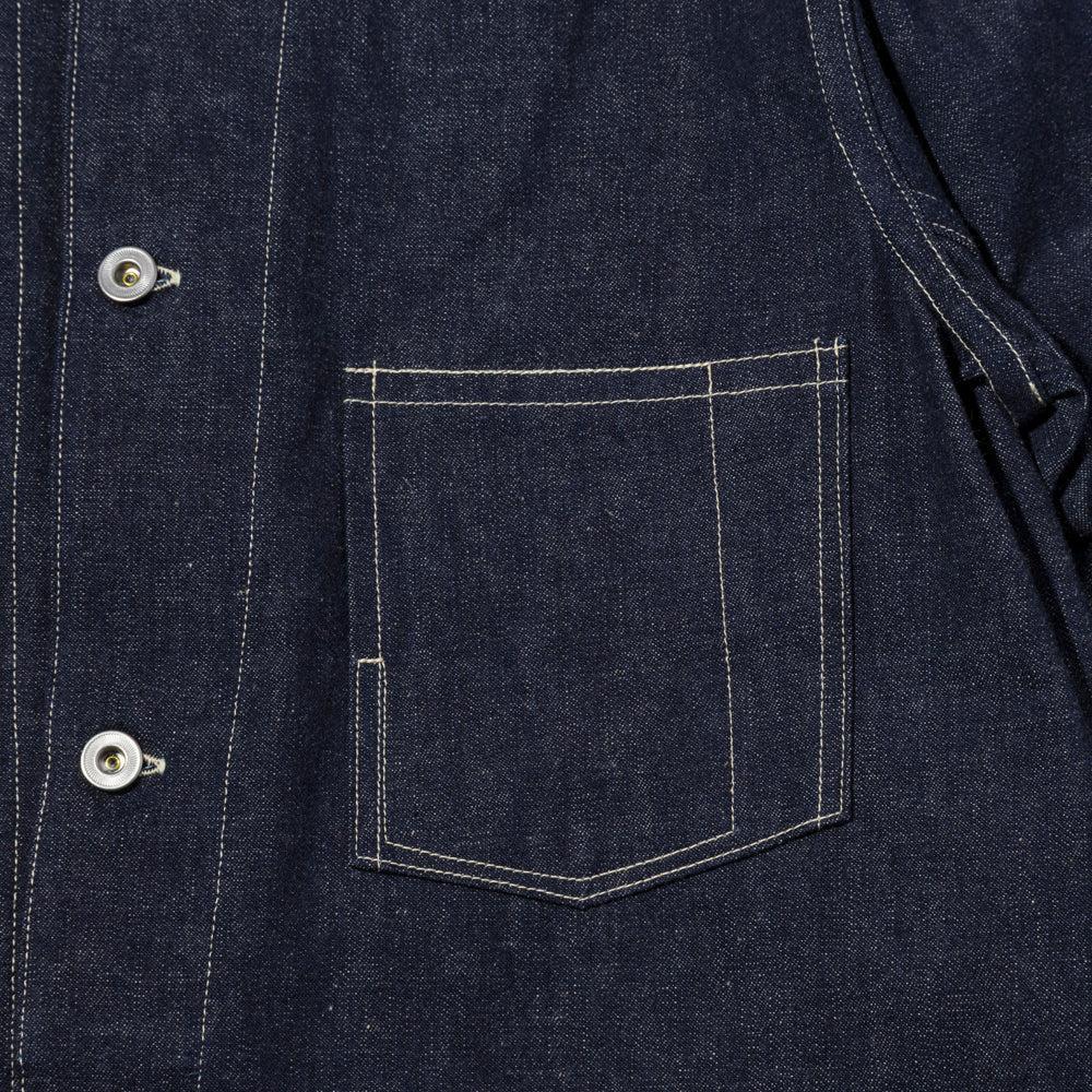 Warehouse & Co Lot. 2249 1910s Big Bob Denim Chore Jacket Indigo-Jacket-Clutch Cafe