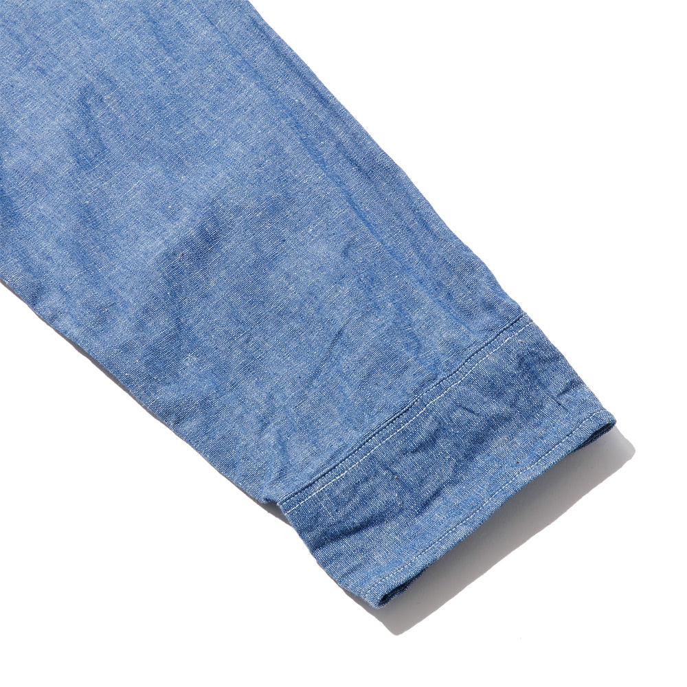 Warehouse & Co Lot. 3044 USN Chambray Shirt Indigo-Shirt-Clutch Cafe