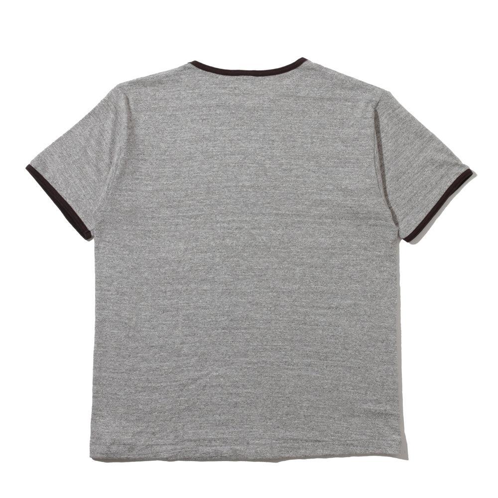 Warehouse & Co Lot. 4059 Ringer T-shirt Grey/Black-T-shirt-Clutch Cafe