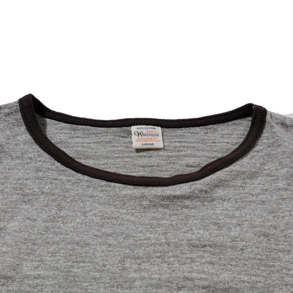 Warehouse & Co Lot. 4059 Ringer T-shirt Grey/Black-T-shirt-Clutch Cafe