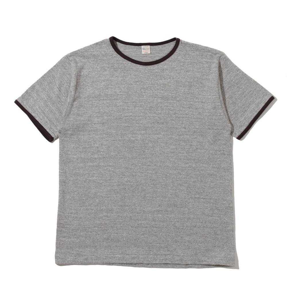 Warehouse & Co Lot. 4059 Ringer T-shirt Grey/Black-T-shirt-Clutch Cafe