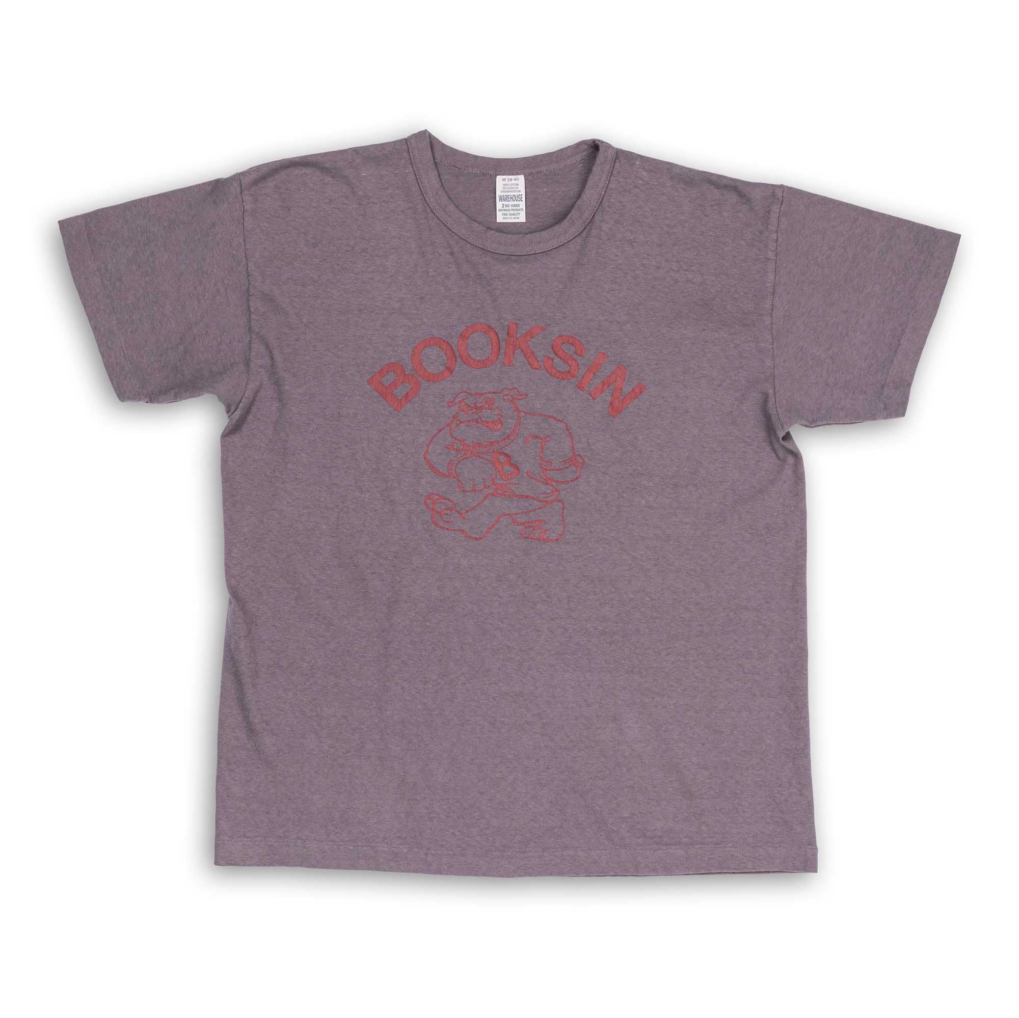 Warehouse & Co Lot. 4064 Booksin T-shirt Navy-T-Shirt-Clutch Cafe