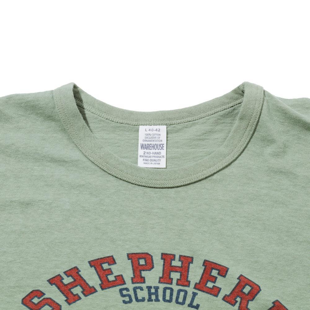 Warehouse & Co Lot. 4064 Shepherd T-shirt Green-T-shirt-Clutch Cafe