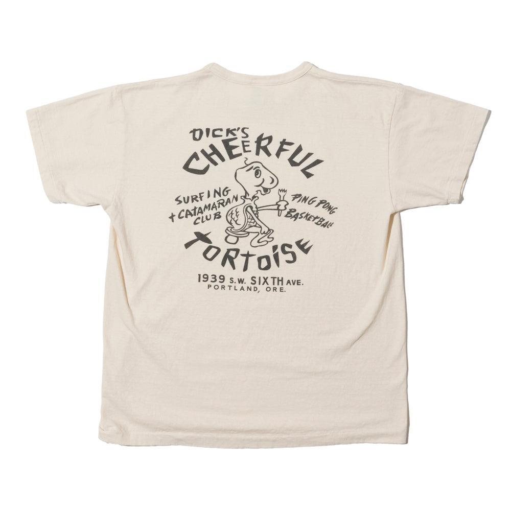 Warehouse & Co Lot. 4064 Tortoise T-Shirt Natural-Clutch Cafe