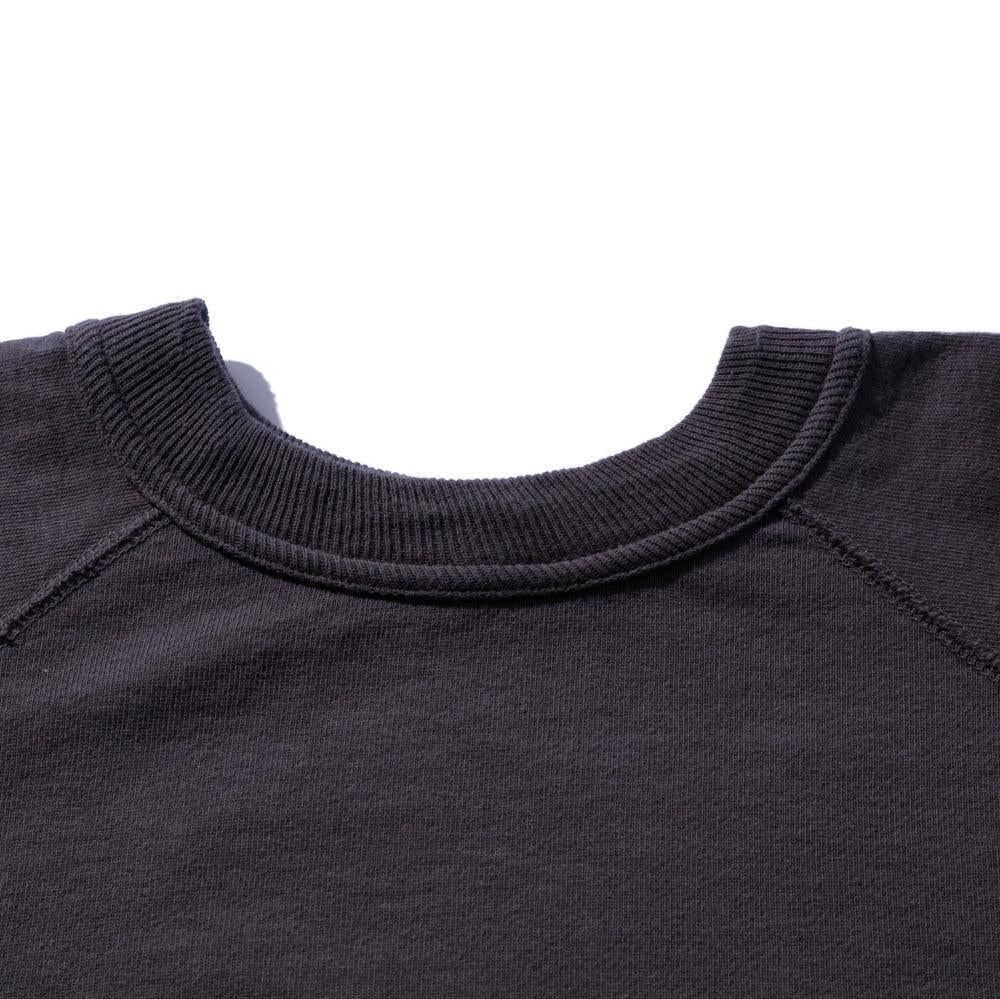 Warehouse & Co Lot. 4105 S/S Sweatshirt Charcoal-S/S Sweatshirt-Clutch Cafe