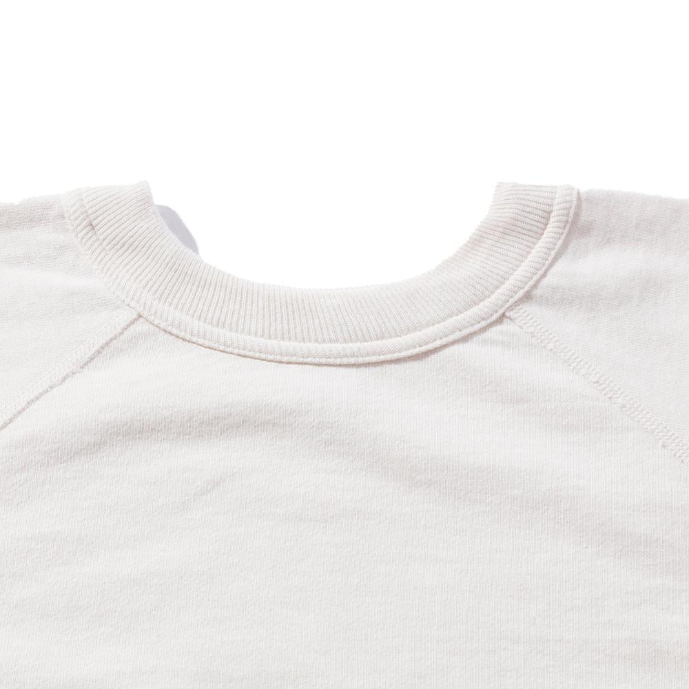 Warehouse & Co Lot. 4105 S/S Sweatshirt Cream-S/S Sweatshirt-Clutch Cafe