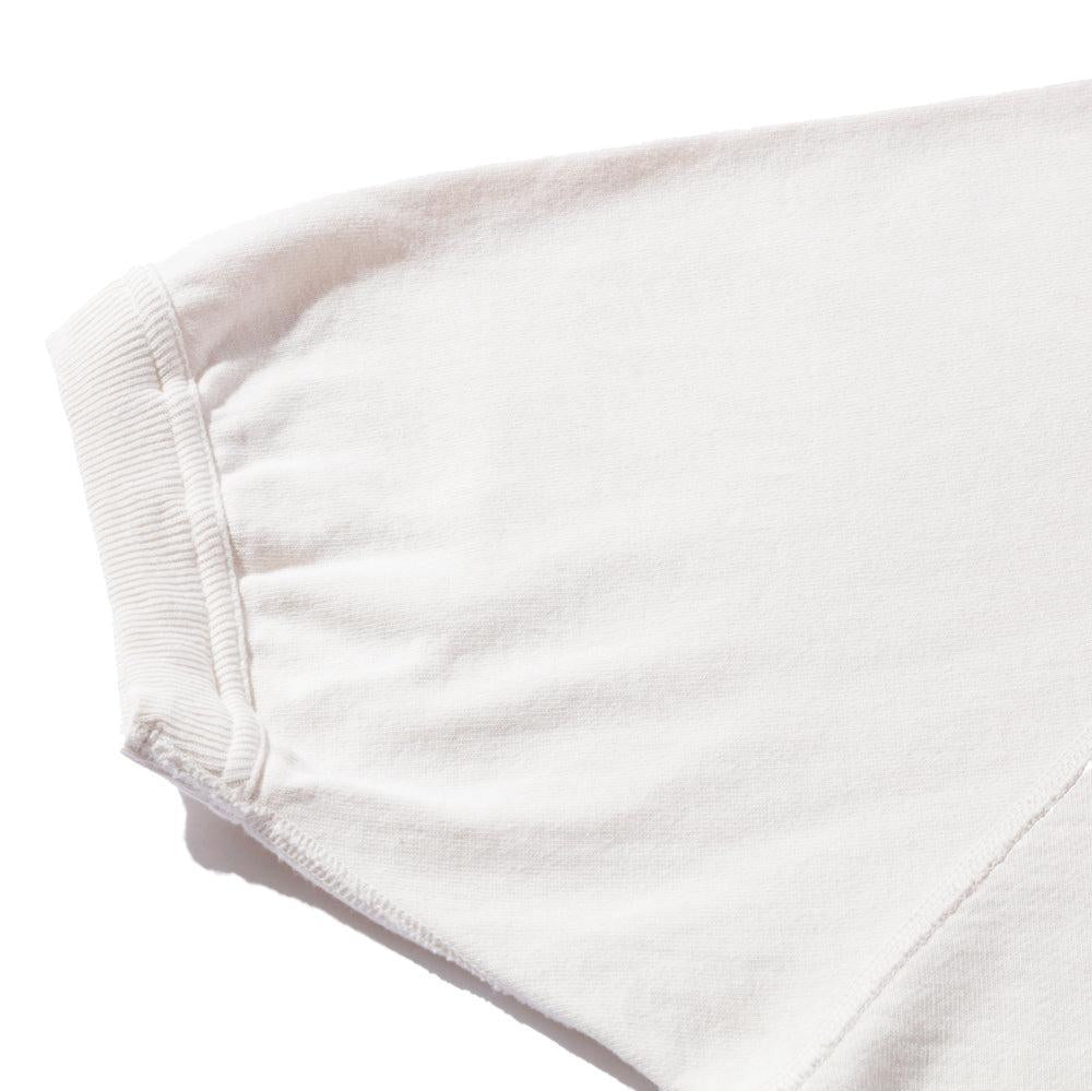 Warehouse & Co Lot. 4105 S/S Sweatshirt Cream-S/S Sweatshirt-Clutch Cafe