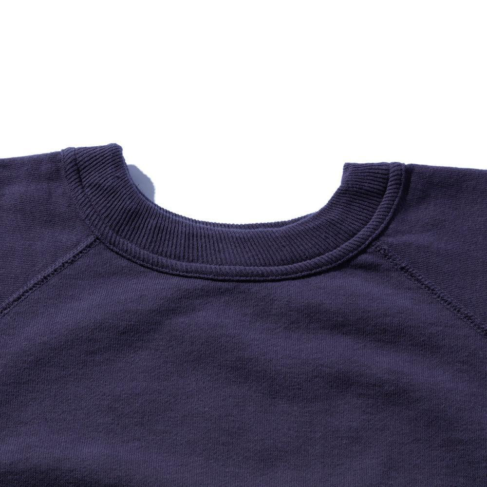 Warehouse & Co Lot. 4105 S/S Sweatshirt Navy-S/S Sweatshirt-Clutch Cafe