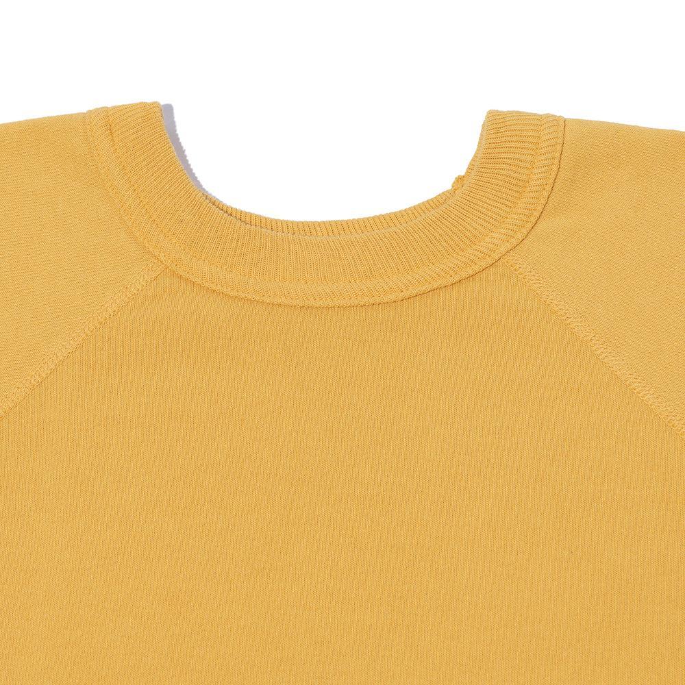 Warehouse & Co Lot. 4105 S/S Sweatshirt Yellow-S/S Sweatshirt-Clutch Cafe