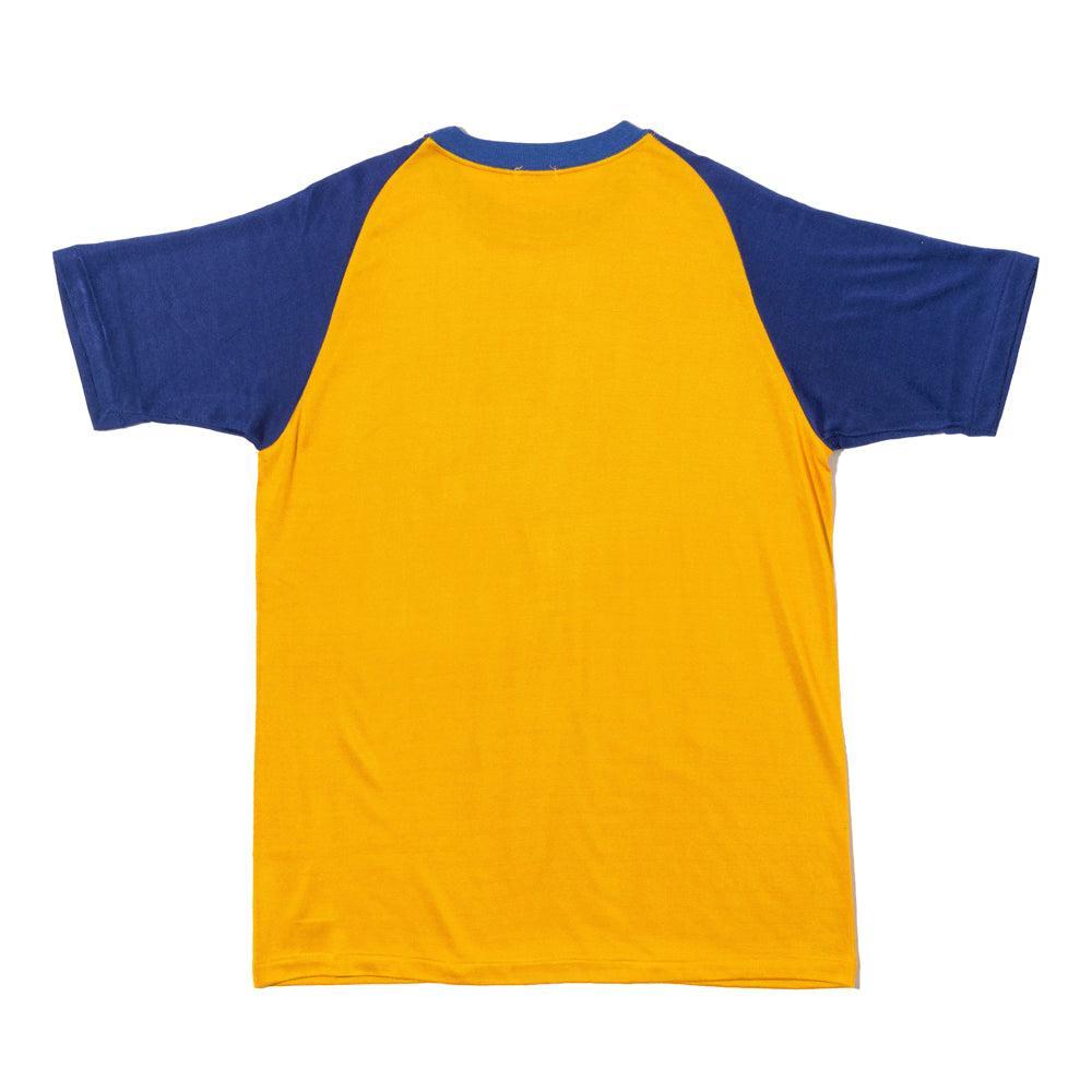Warehouse & Co Lot. 4114 Plain Rayon T-shirt Yellow-T-Shirt-Clutch Cafe