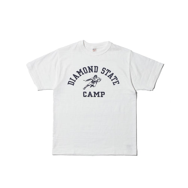 Warehouse & Co Lot. 4601 'Diamond State' T-Shirt White-Clutch Cafe