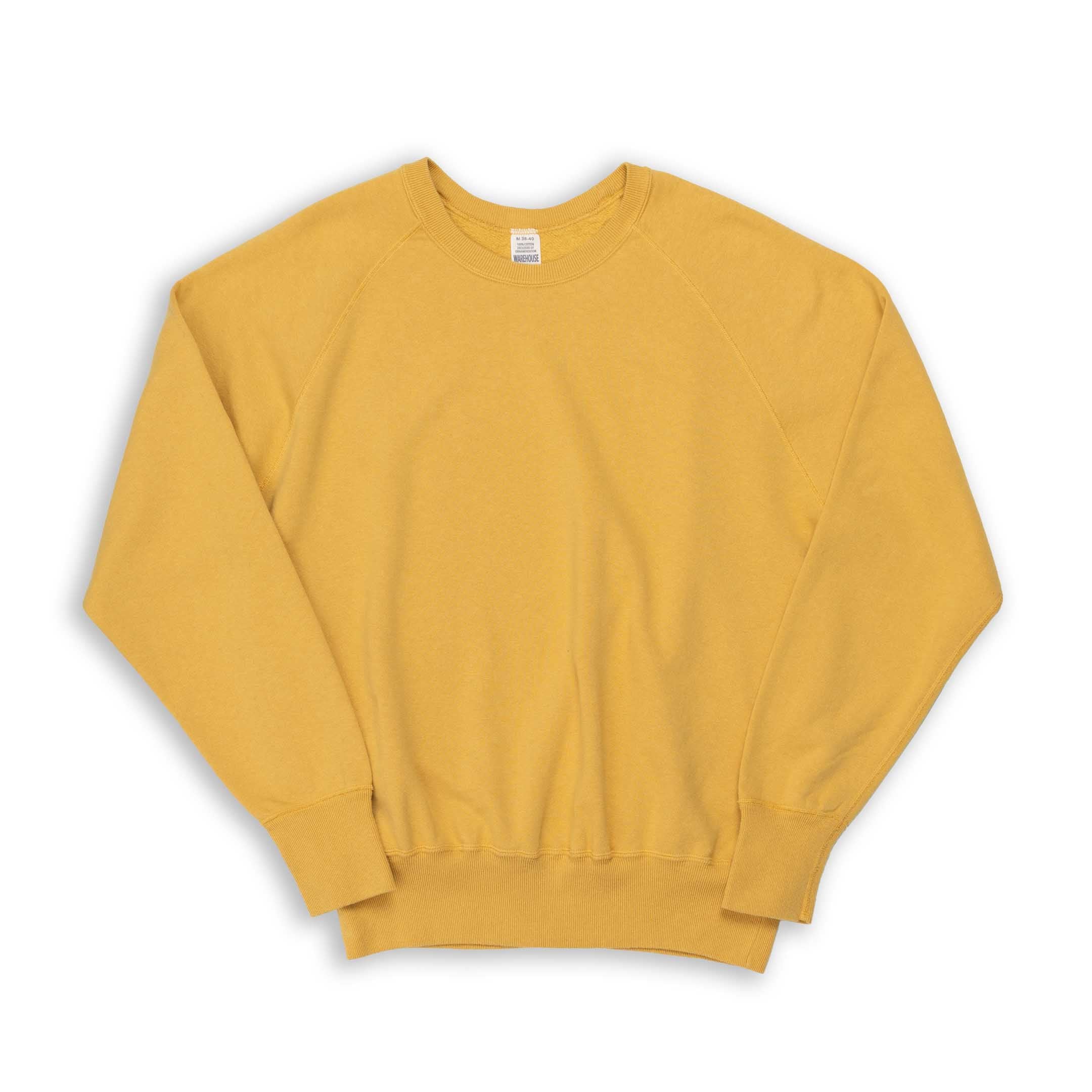 Warehouse & Co Lot. 461 Crew Neck Sweatshirt Mustard-Sweatshirt-Clutch Cafe