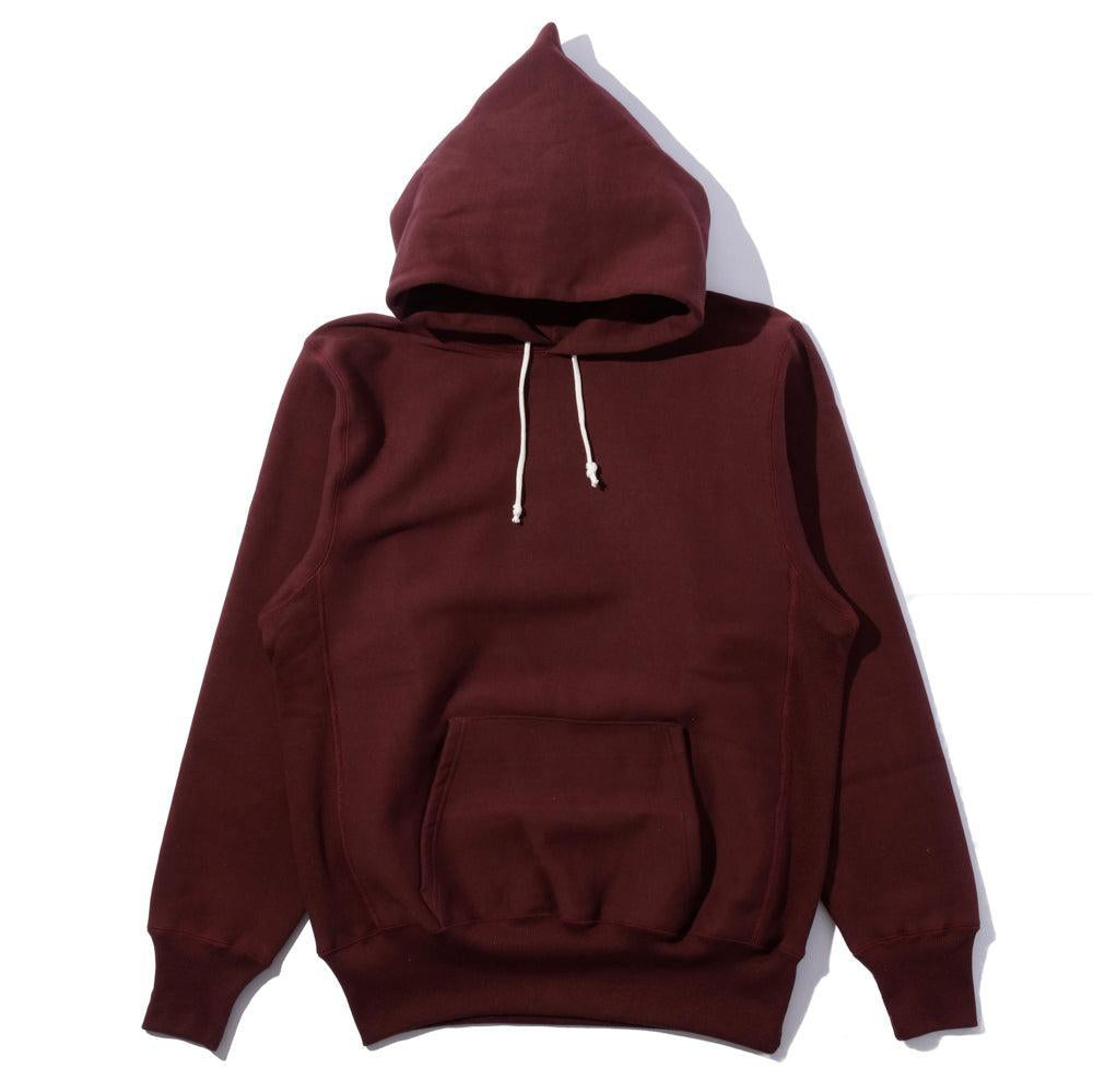 Warehouse & Co Lot. 484 Hooded Sweatshirt Burgundy-Hooded Sweatshirt-Clutch Cafe