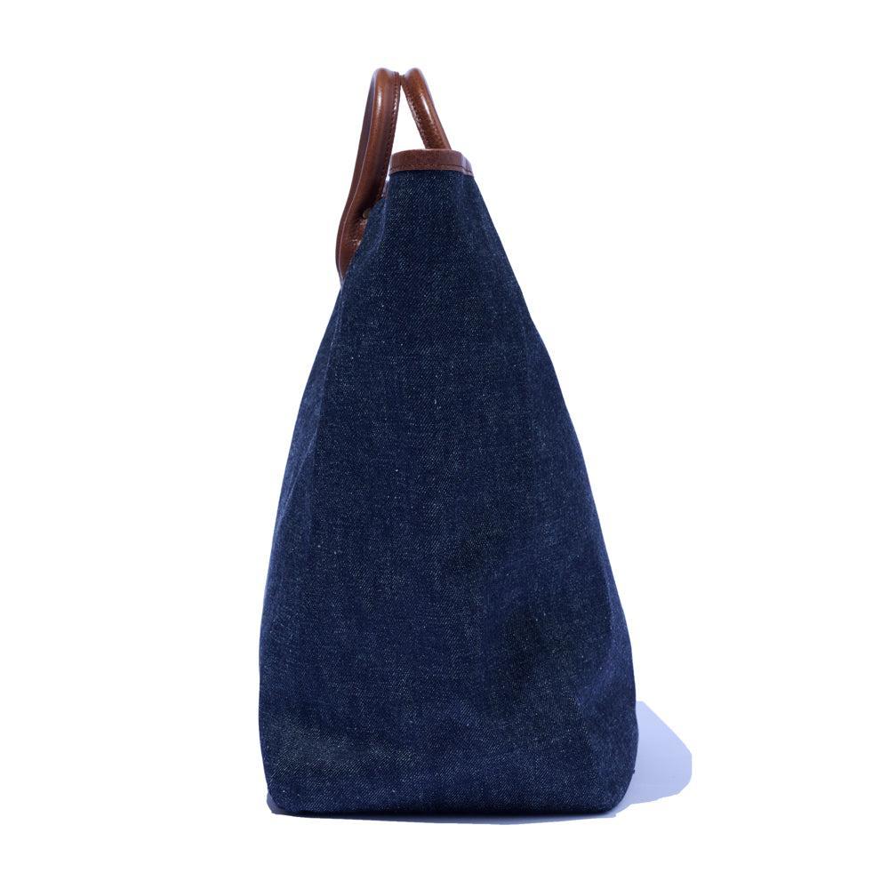 Warehouse & Co Lot. 5230 Denim Tote Bag-Bag-Clutch Cafe