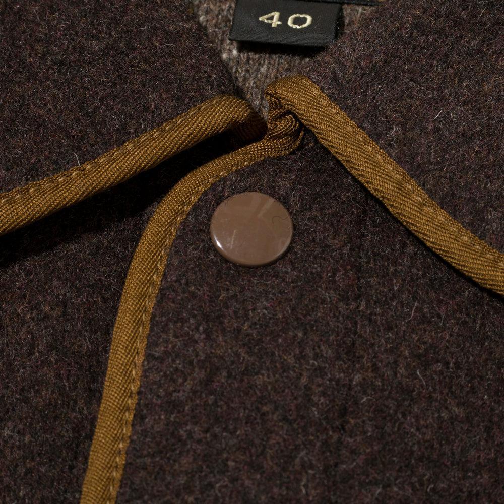 Warehouse & Co x John Gluckow JG-46 Fleece Beach Jacket D.Brown-Jacket-Clutch Cafe