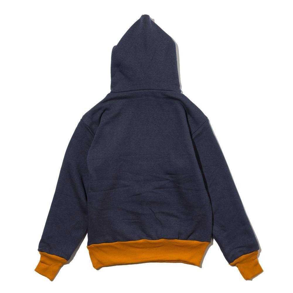 Warehouse & Co x John Gluckow Olympic Champion Sweat Parka Navy-Hooded Sweatshirt-Clutch Cafe