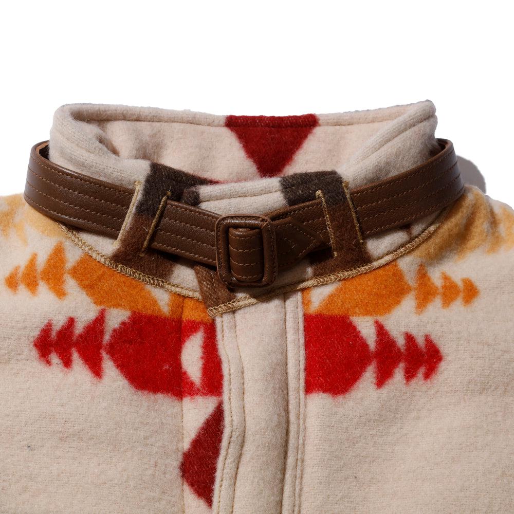 Warehouse & Co x John Gluckow Wool Stag Coat Beige-Coat-Clutch Cafe