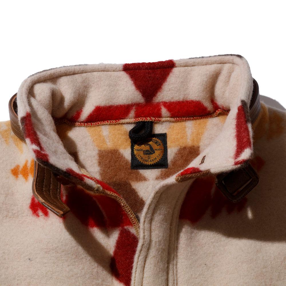 Warehouse & Co x John Gluckow Wool Stag Coat Beige-Coat-Clutch Cafe