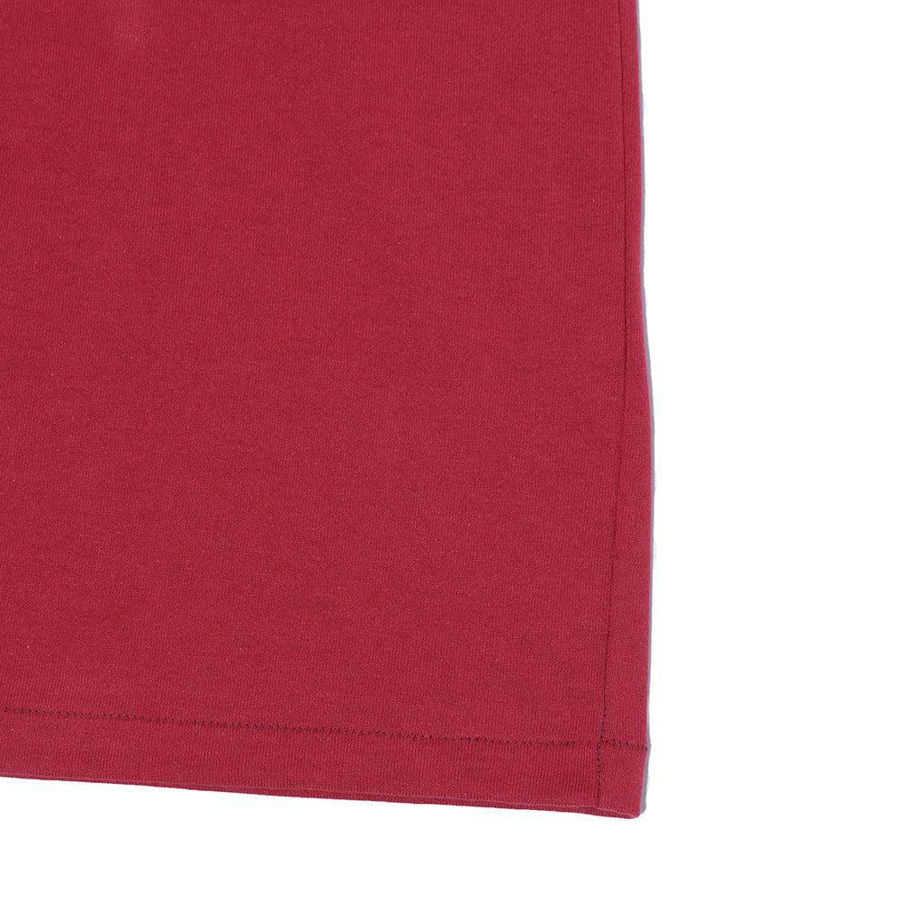 Warehouse & Co. Lot. 4112 Panel Border T-shirt Navy/Bordeaux-T-shirt-Clutch Cafe