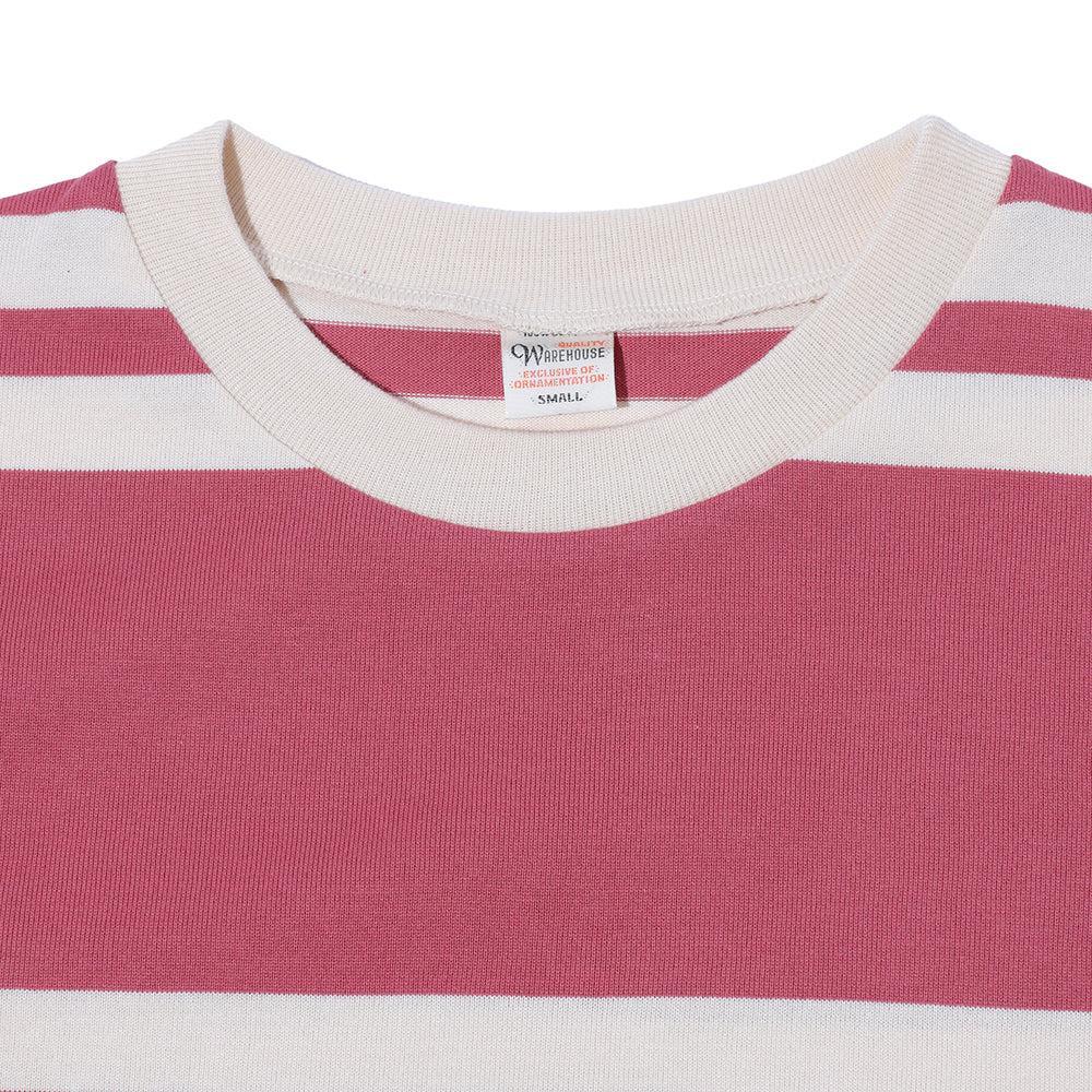 Warehouse & Co. Lot. 4113 Striped T-shirt Red-T-shirt-Clutch Cafe