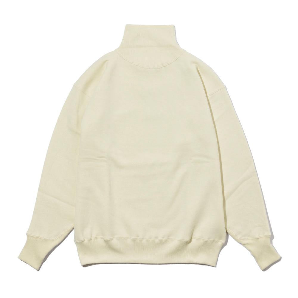 Warehouse & Co. Lot.468 High Neck Sweatshirt Beige-Sweatshirt-Clutch Cafe