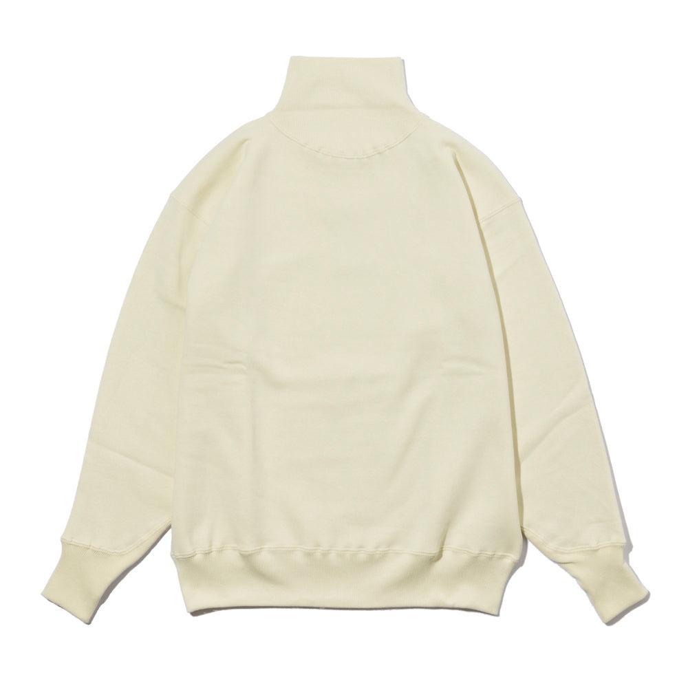 Warehouse & Co. Lot.468 High Neck Sweatshirt Beige-Sweatshirt-Clutch Cafe
