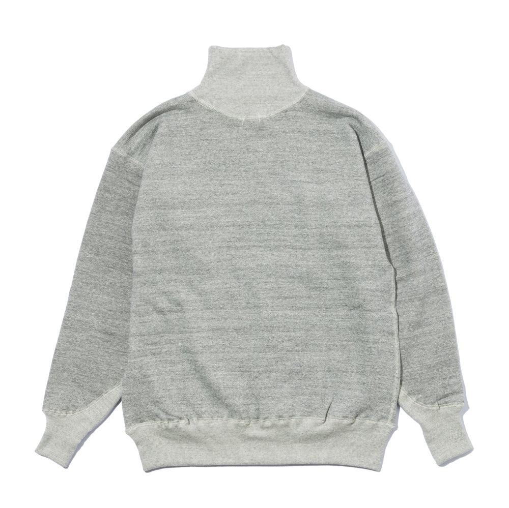 Warehouse & Co. Lot.468 High Neck Sweatshirt Grey-Sweatshirt-Clutch Cafe