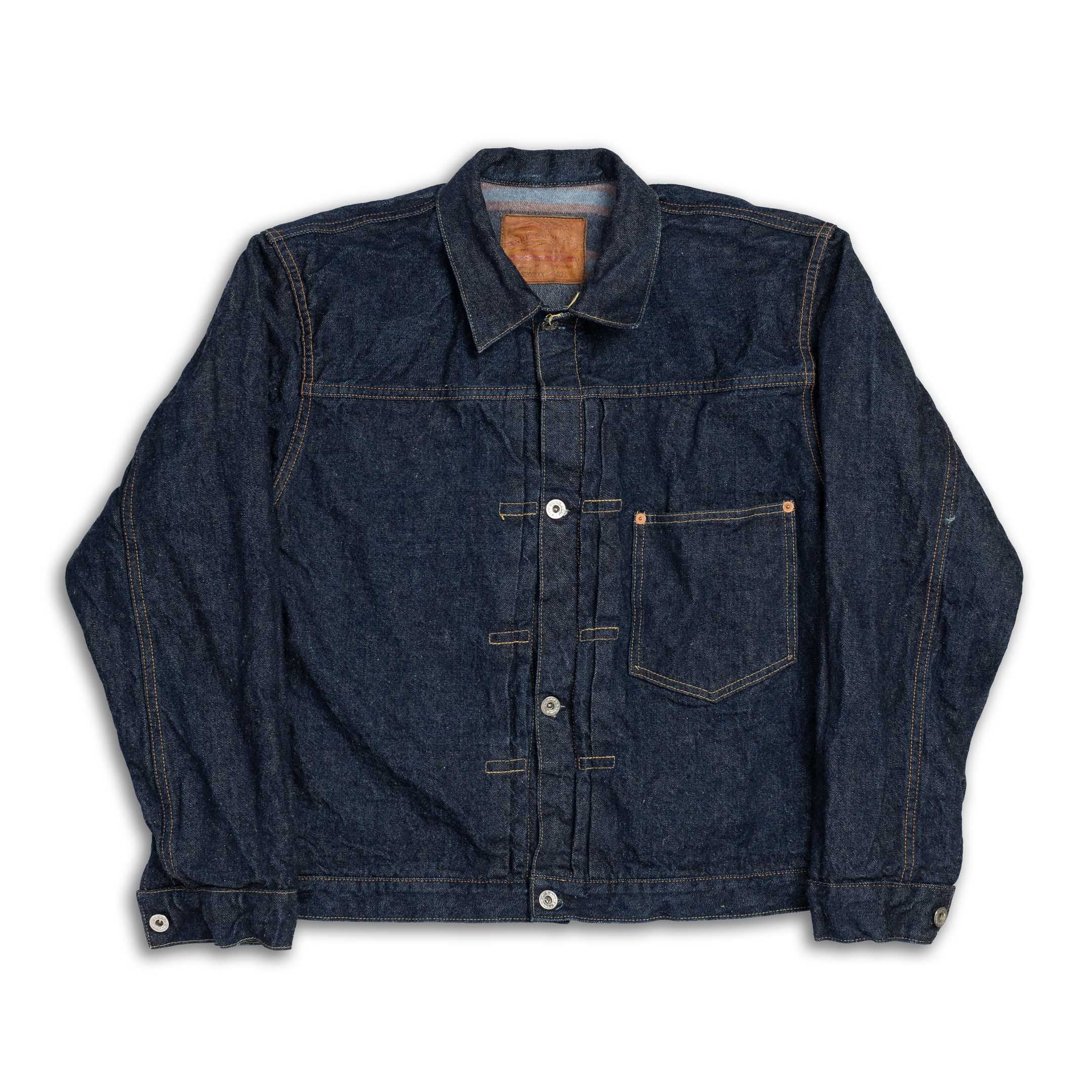 Warehouse & Co. S2001XX WWII Blanket Lined Denim Jacket-Jacket-Clutch Cafe