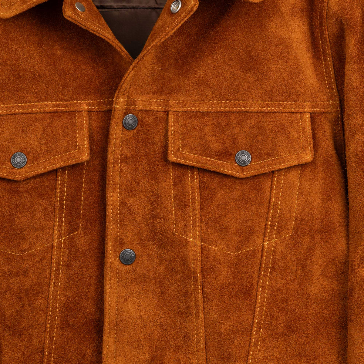 Y'2 Leather TB-139 3rd Type Jean Jacket Camel-Leather Jacket-Clutch Cafe