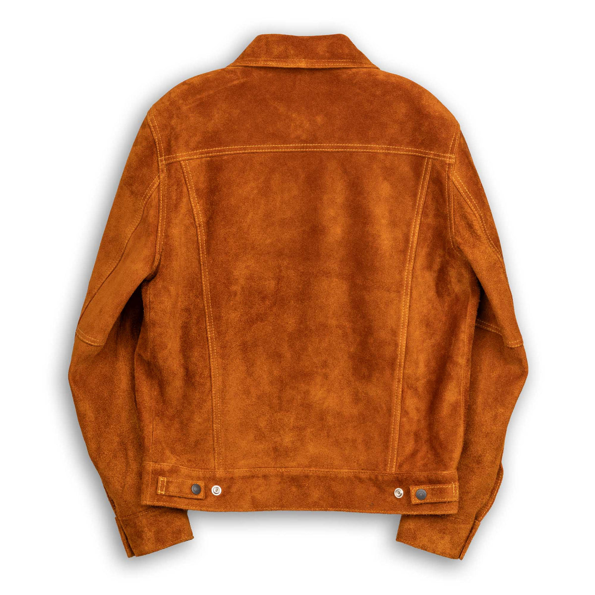 Y'2 Leather TB-139 3rd Type Jean Jacket Camel-Leather Jacket-Clutch Cafe