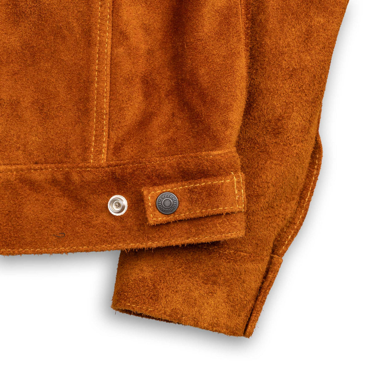 Y'2 Leather TB-139 3rd Type Jean Jacket Camel-Leather Jacket-Clutch Cafe
