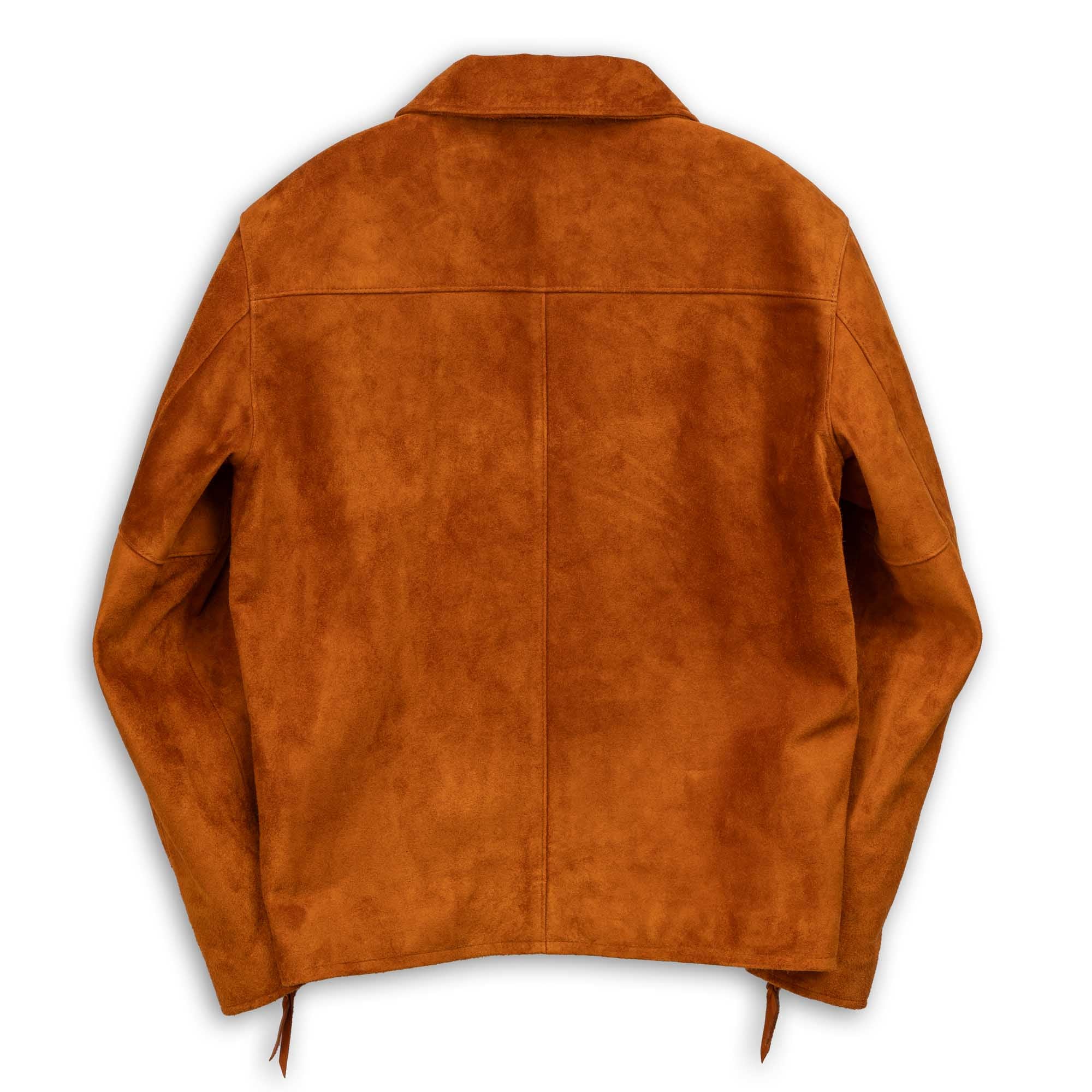 Y'2 Leather TR-65 Steer Roughout Single Riders Jacket Camel-Leather Jacket-Clutch Cafe