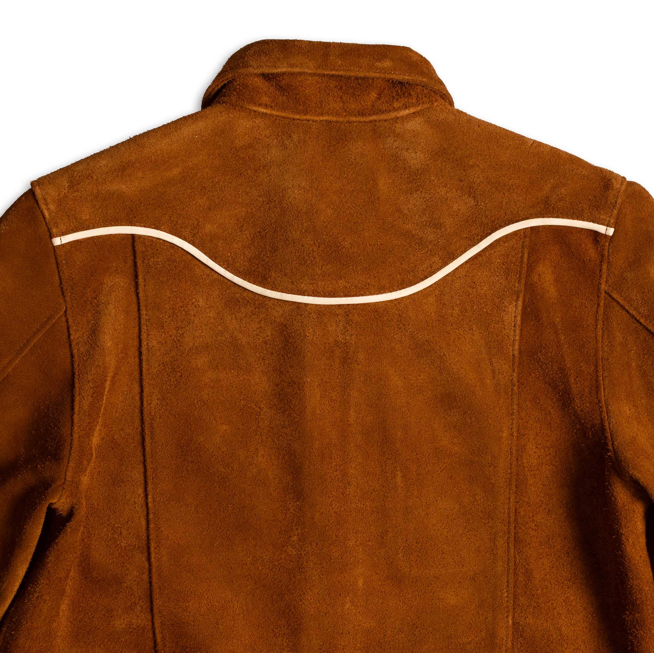 Y'2 Leather WJ-04 Steer Roughout Western Jacket Camel-Leather Jacket-Clutch Cafe