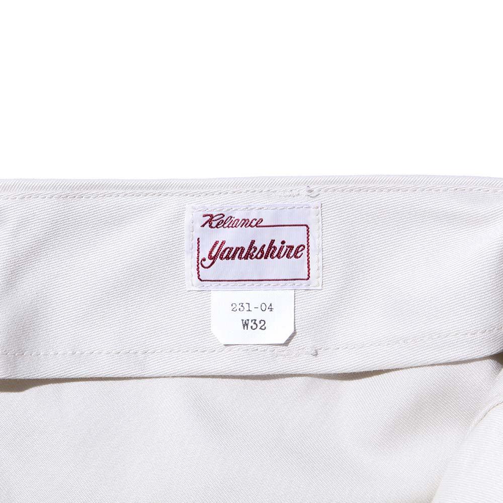 Yankshire C1950 Peg Top Chino Trousers Stone-Chinos-Clutch Cafe