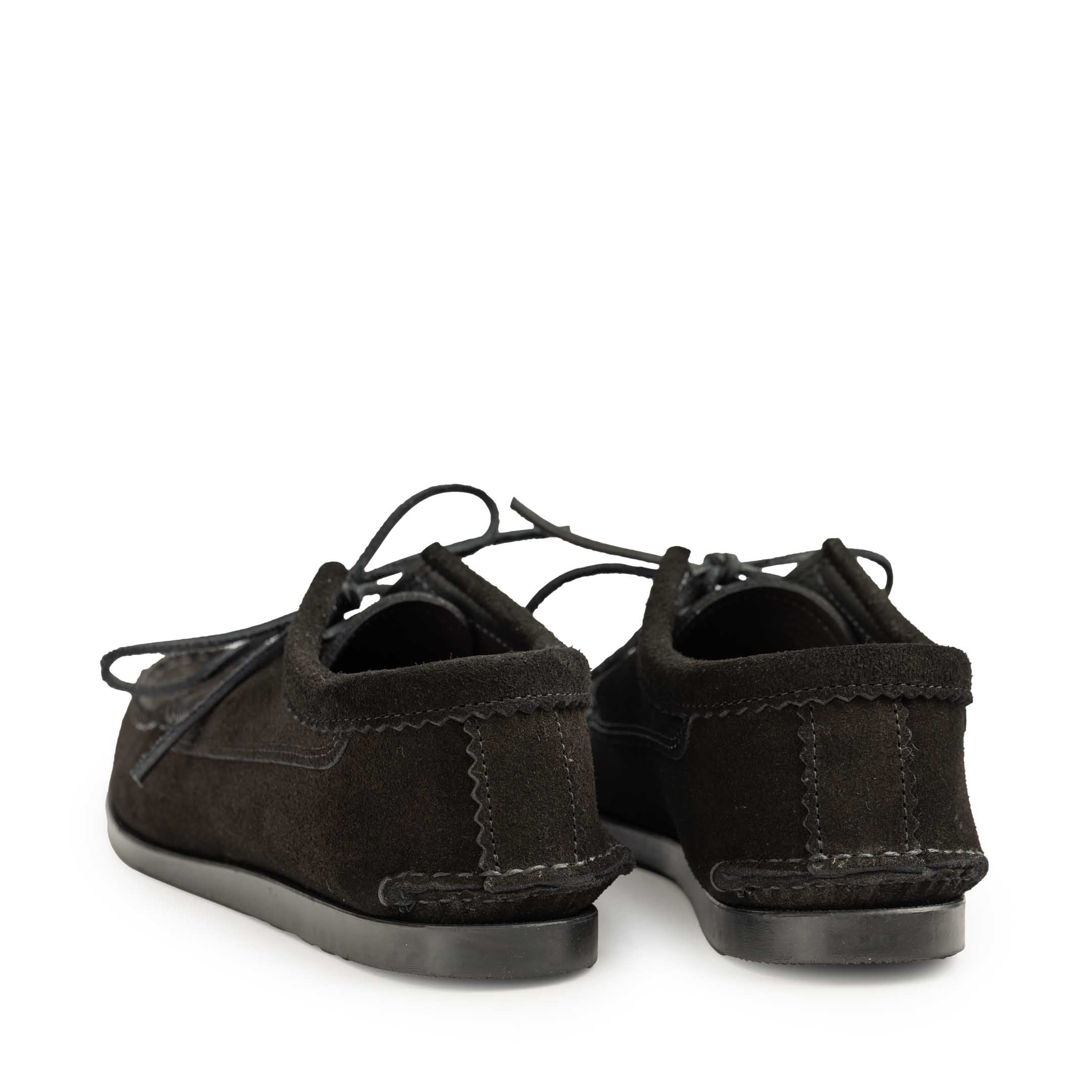 Yuketen Blucher w/Kiltie w/Camp Sole FO Nero-Footwear-Clutch Cafe