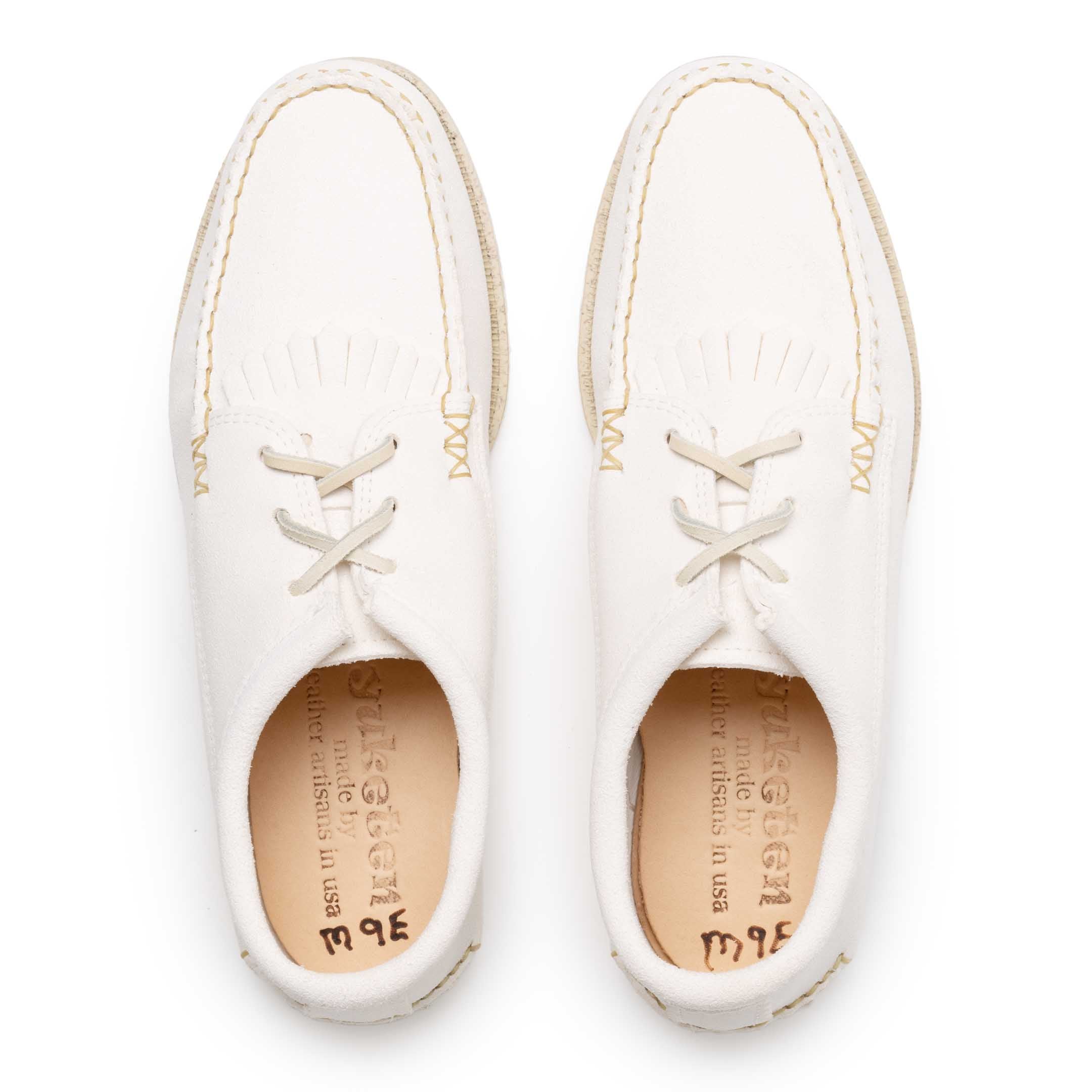 Yuketen Blucher w/Kiltie w/Camp Sole Optical-Footwear-Clutch Cafe