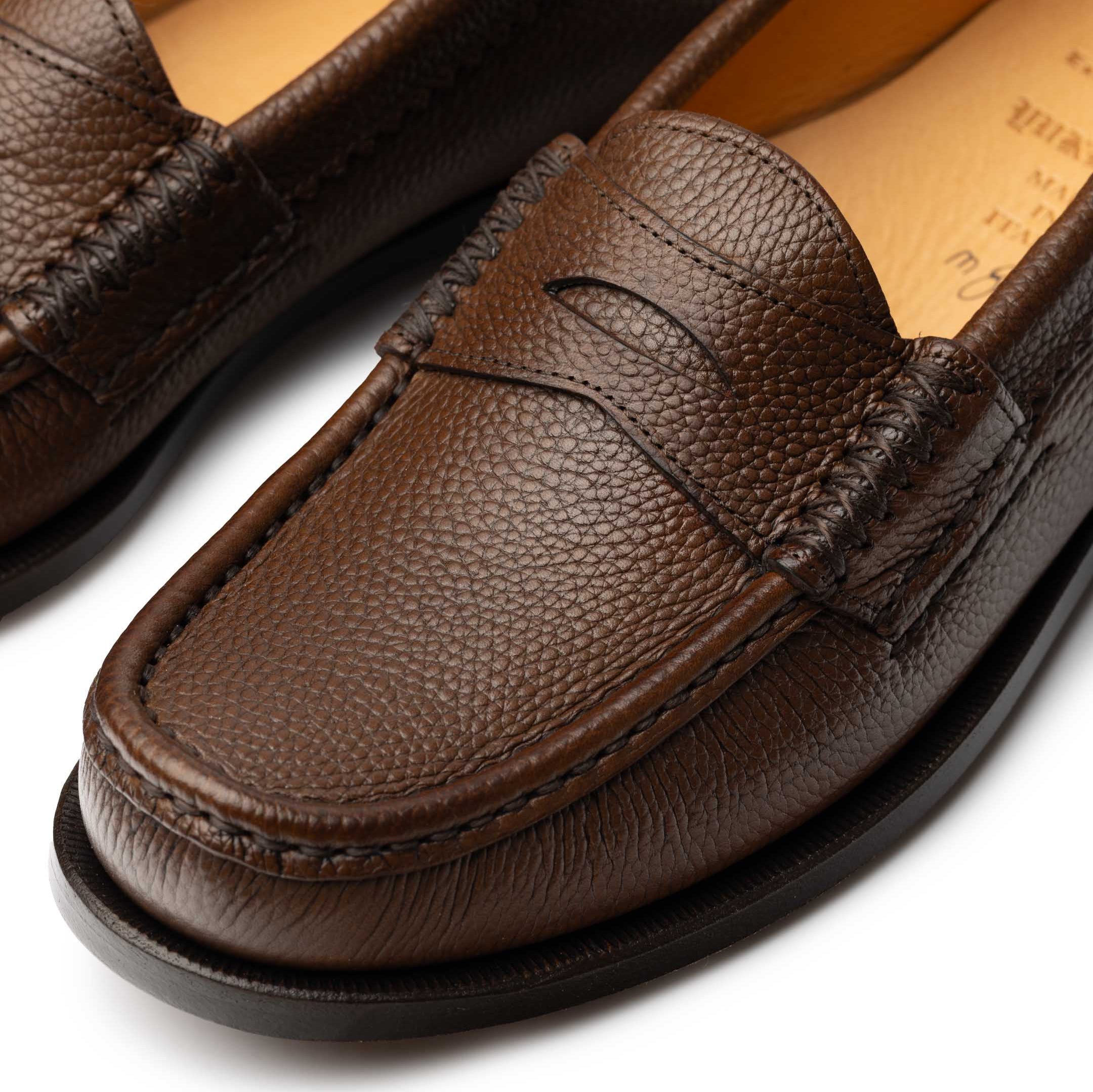 Yuketen Rob's Loafer w/Leather Sole T Pale Brown-loafer-Clutch Cafe