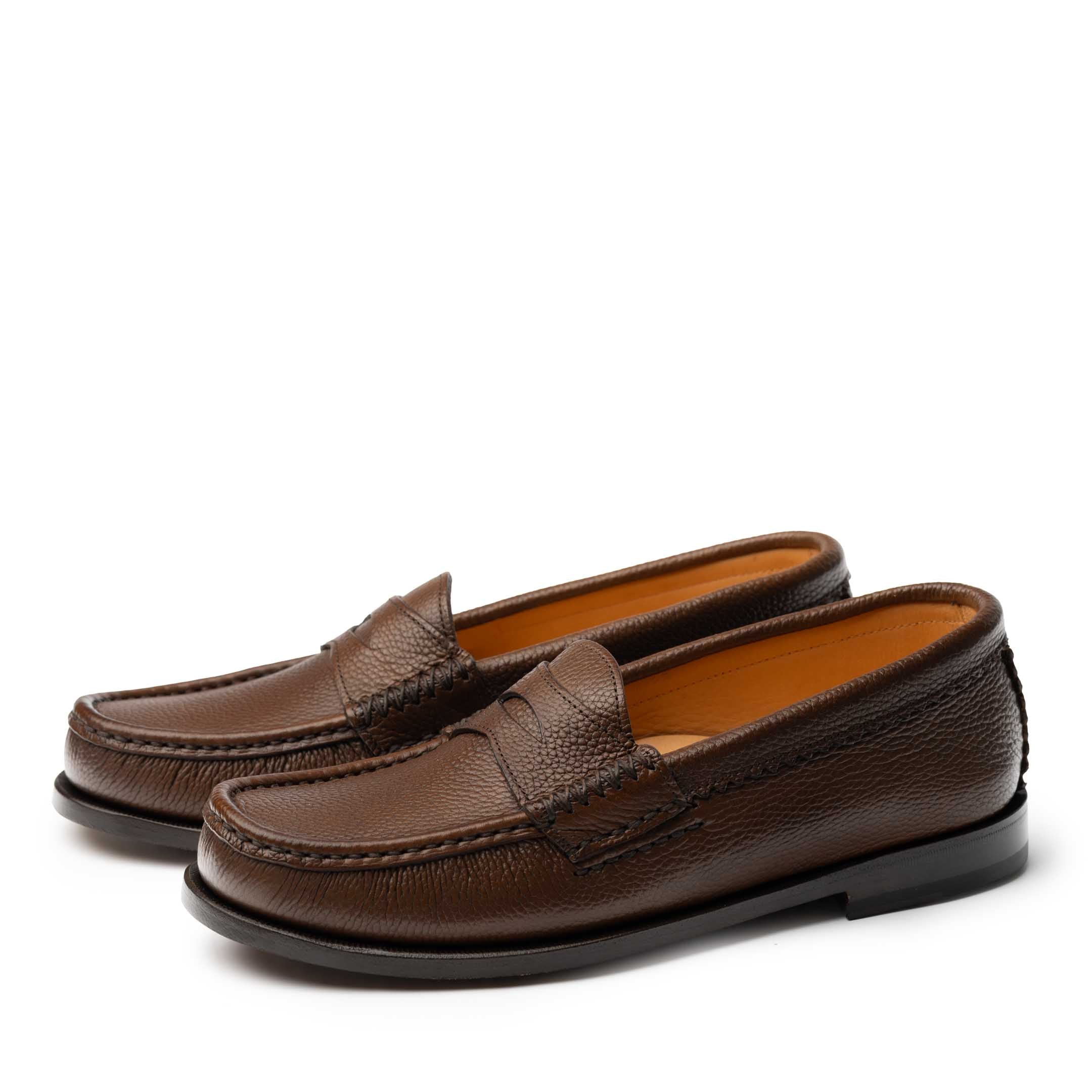 Yuketen Rob's Loafer w/Leather Sole T Pale Brown-loafer-Clutch Cafe