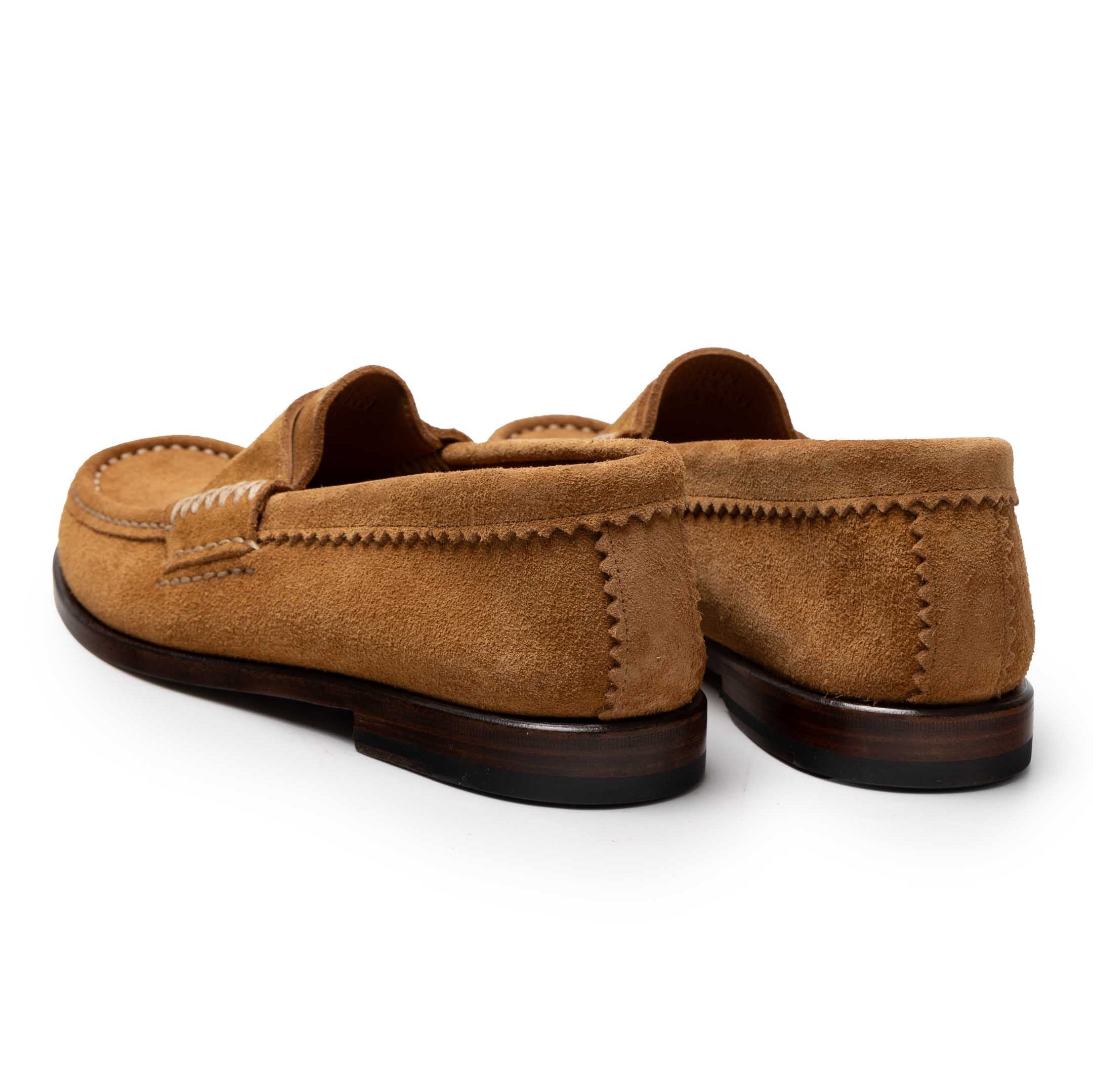 Yuketen Rob's Loafer w/Leather Sole Tosca G Brown-loafer-Clutch Cafe
