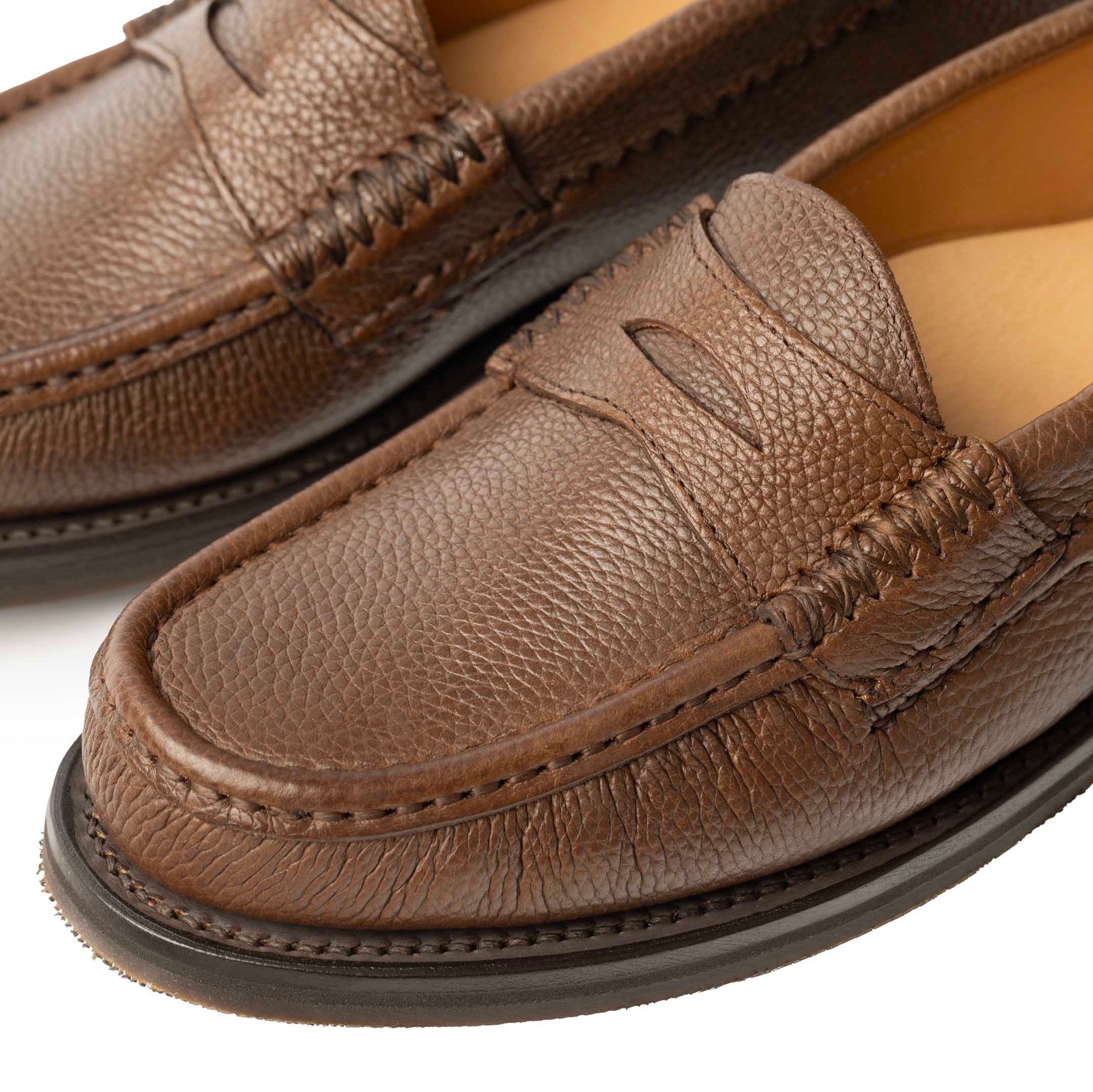 Yuketen Rob's Loafer w/Vibram Tuscany T Pale Brown-loafer-Clutch Cafe