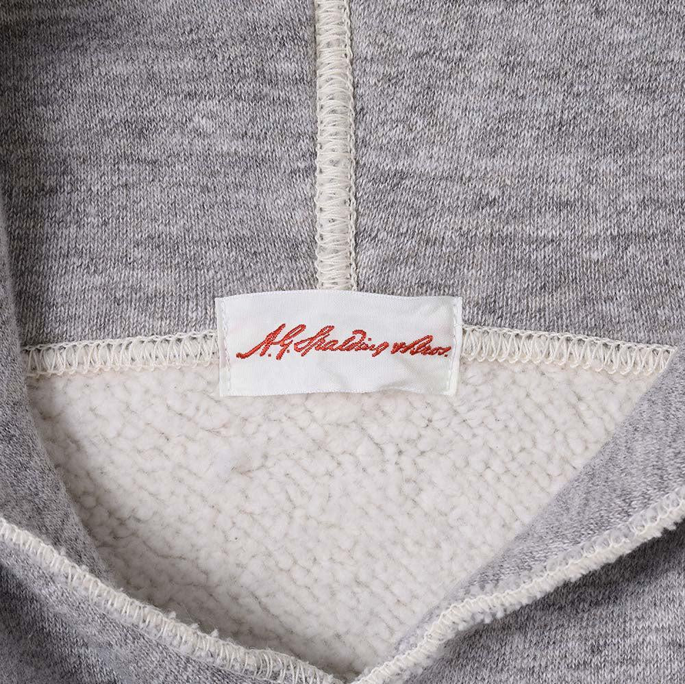 A.G. Spalding & Bros Side-Line Parka L. Grey-Hooded Sweatshirt-Clutch Cafe