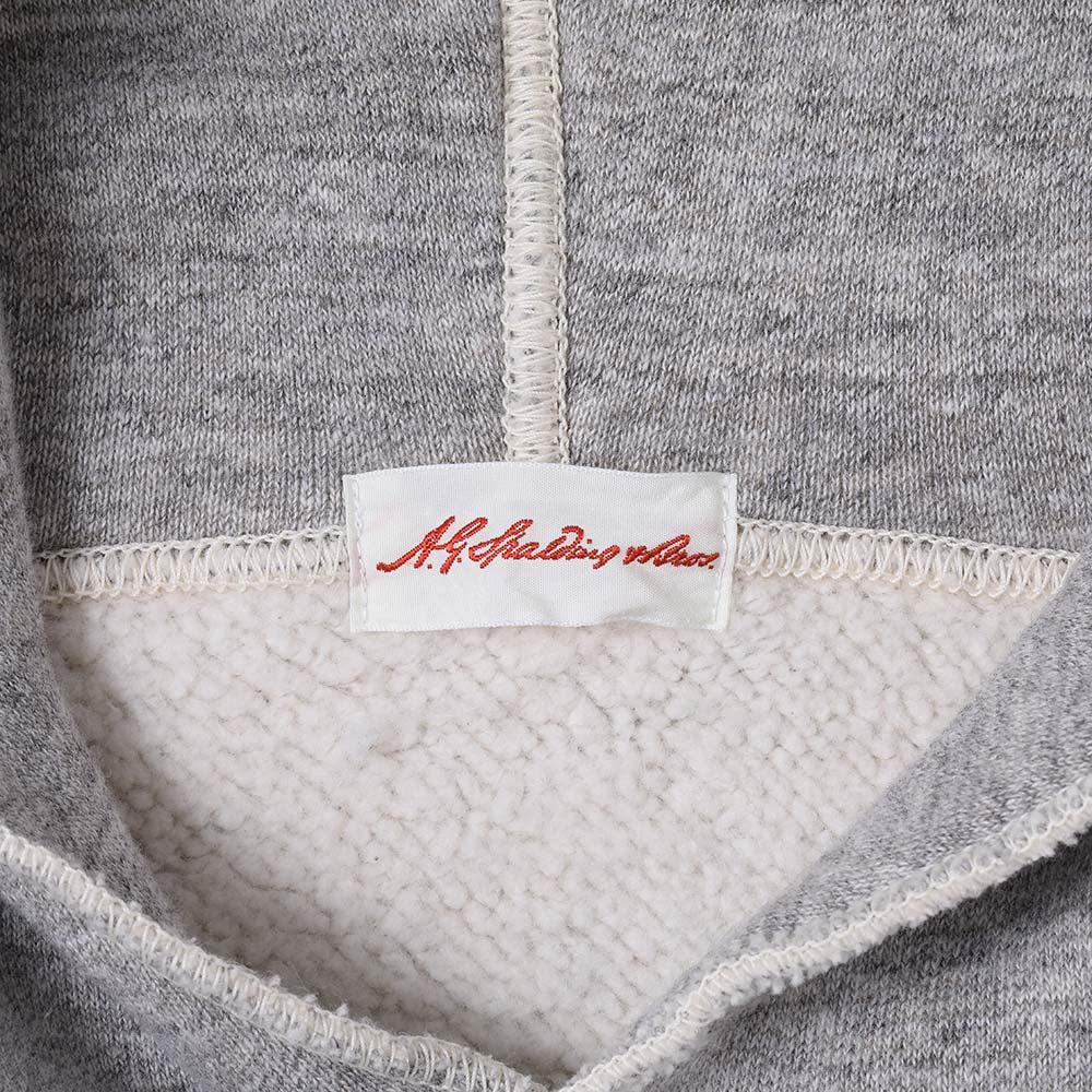 A.G. Spalding & Bros Side-Line Parka L. Grey-Hooded Sweatshirt-Clutch Cafe