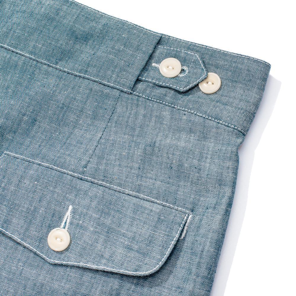 Allevol Brunel Chambray Chino-Trousers-Clutch Cafe